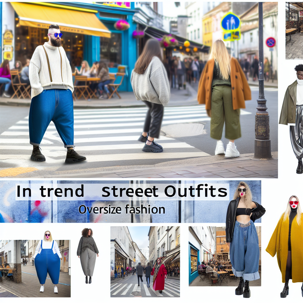 En Trend Sokak Kombinleri: Oversize Modası
