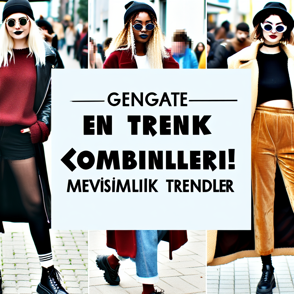En Trend Sokak Kombinleri: Mevsimlik Trendler