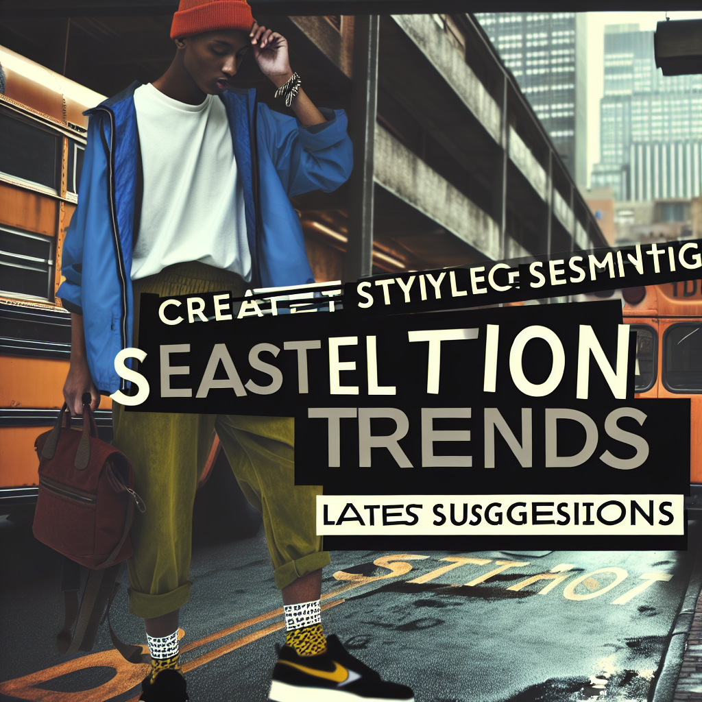 Sokak Stilinde Mevsimlik Trendler: En Yeni Öneriler