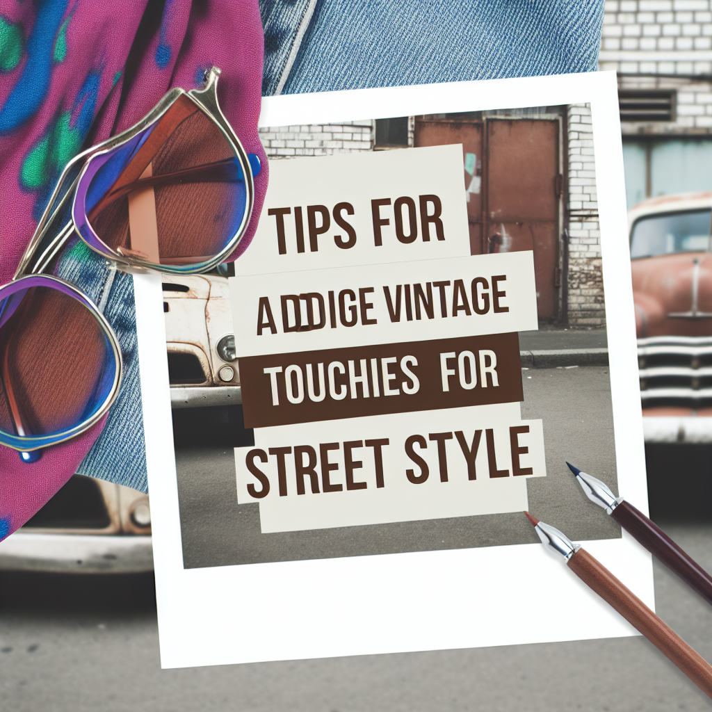 Sokak Stili İçin Vintage Dokunuşlar Tüyoları