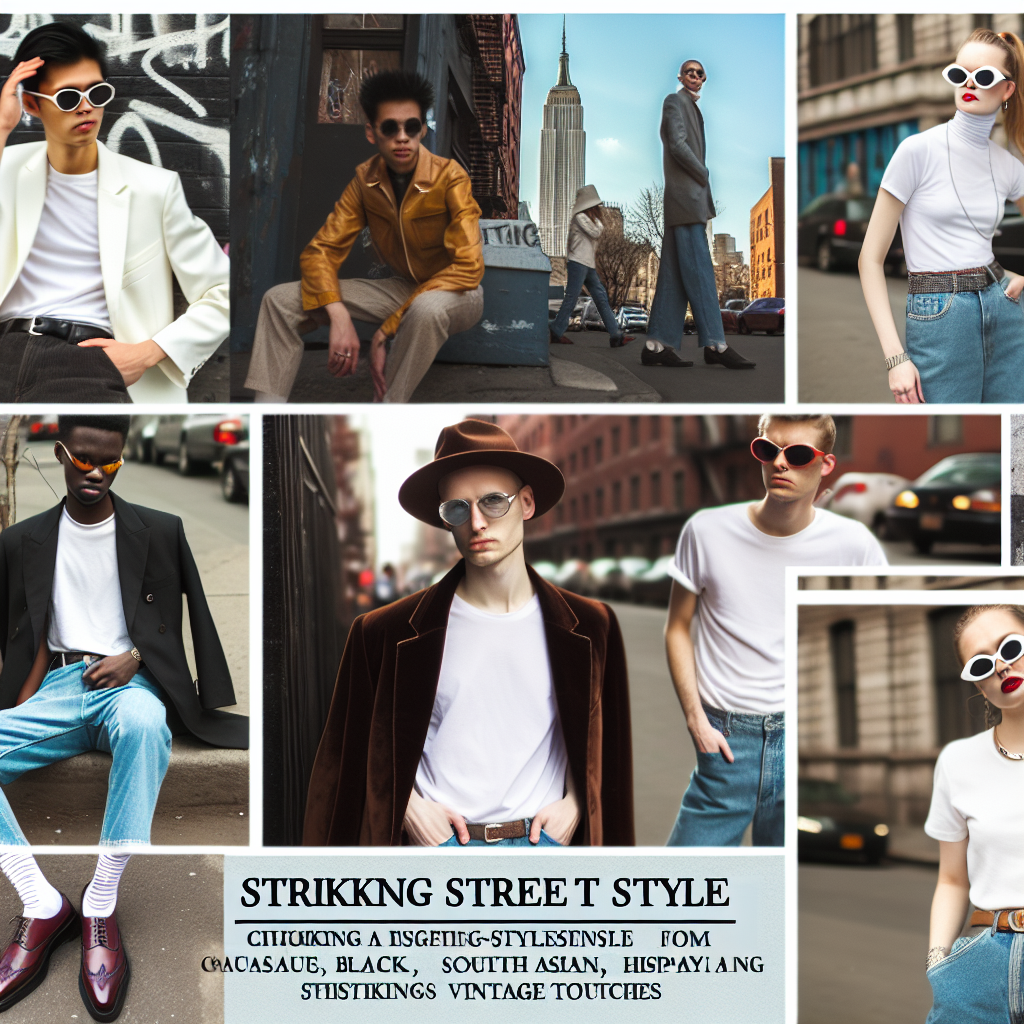 Göz Alıcı Sokak Stili: Vintage Dokunuşlar