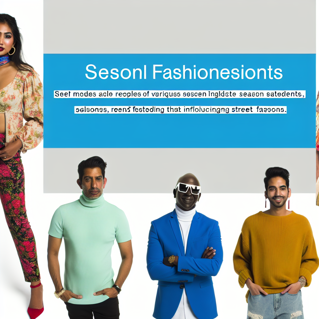 Mevsimlik Trendler İle Sokak Modasına Yön Verin