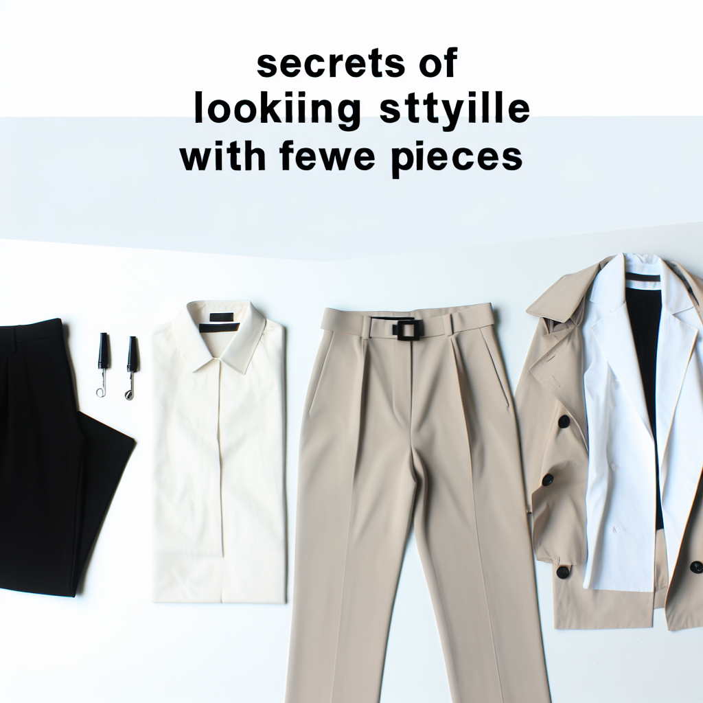 Minimalist Stil: Az Parçayla Şık Görünmenin Sırları