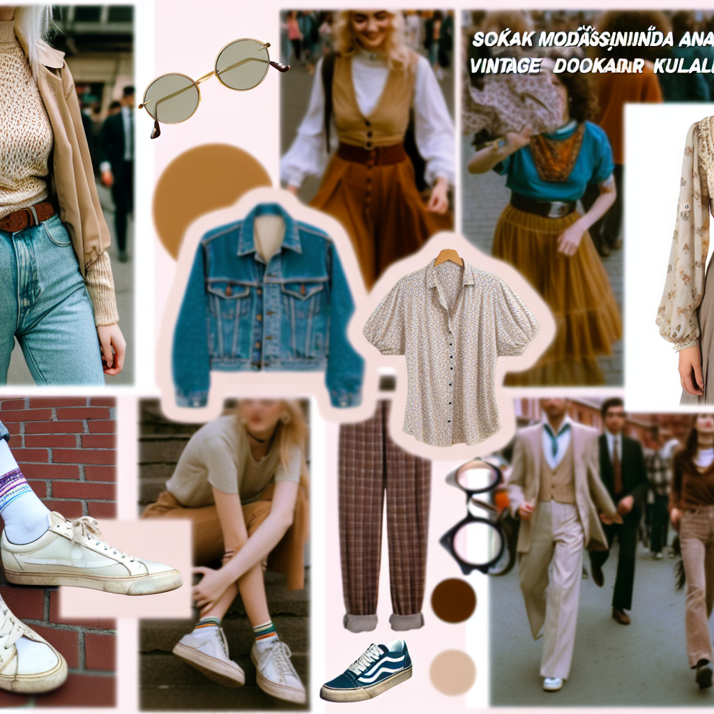Sokak Modasında Vintage Dokunuşlar Nasıl Kullanılır?